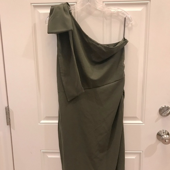New PRETTY GARDEN One Shoulder Long Gown Maxi Dress NWT - Picture 5 of 14